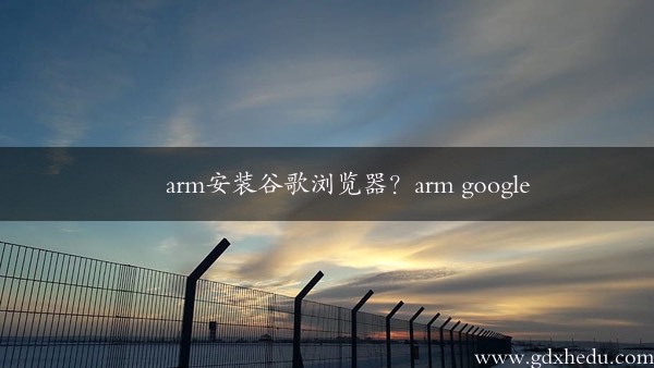 arm安装谷歌浏览器？arm google