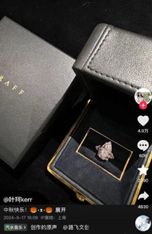 叶珂晒雨滴形鸽子蛋引发结婚猜测，黄晓明再婚传闻再起  第1张