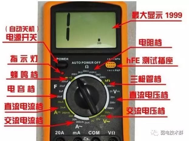万用表功能多样用途广泛 以测量电压电流电阻为主要目的  第1张
