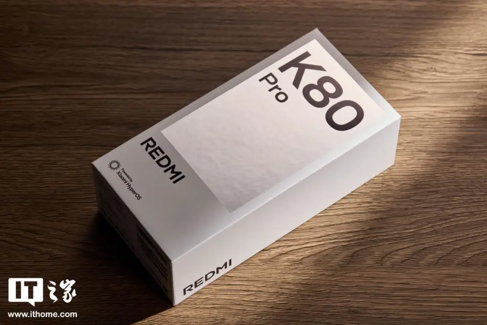 REDMI K80 Pro 16GB+1TB 雪岩白开箱图赏：全新设计语言与高端包装  第2张