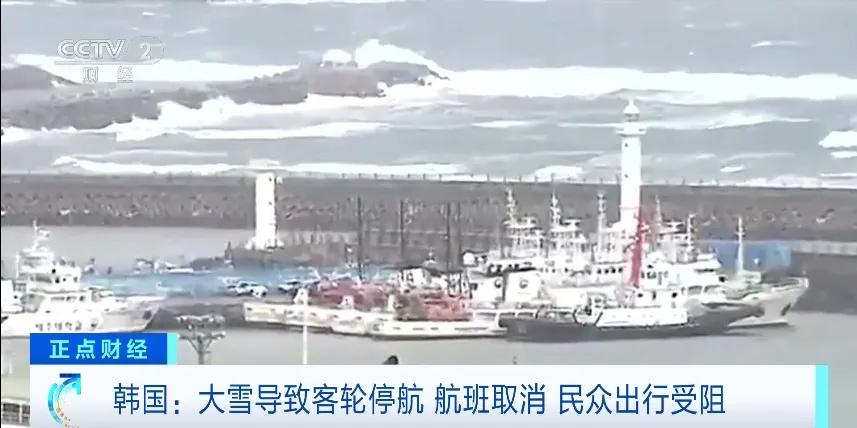 韩国首场大雪刷新117年记录，多地发布警报并引发多起致命事故  第4张