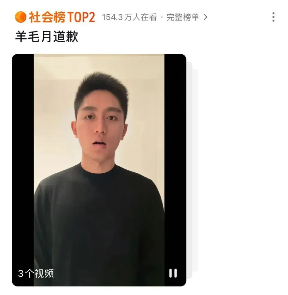 网红羊毛月嘲讽00后找工作引争议，道歉视频掉粉百万  第4张