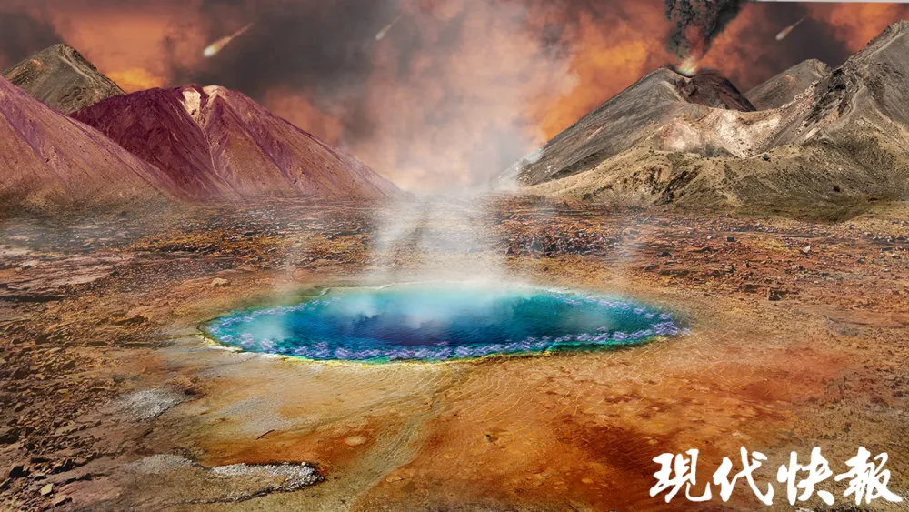 铁硫化物在早期地球陆地热泉中对生命起源的关键作用  第2张