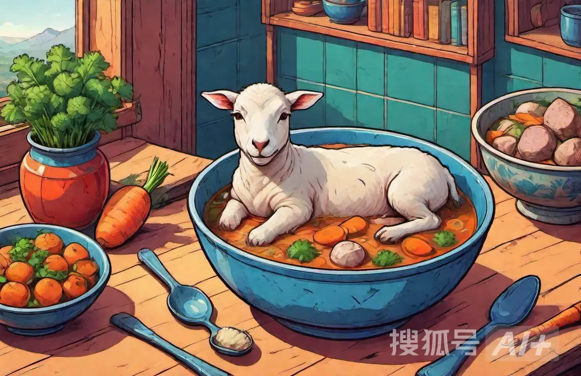 冬日暖心羊肉盛宴：红烧羊肉与羊肉大葱水饺的滋补美味  第1张
