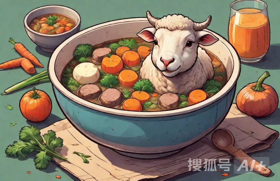 冬日暖心羊肉盛宴：红烧羊肉与羊肉大葱水饺的滋补美味  第2张