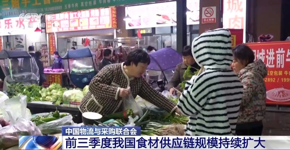 中国食材供应链规模持续扩大，县域市场消费潜能激发，餐饮消费需求旺盛  第1张