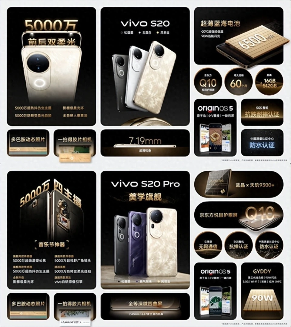 vivo S20系列新机发布：低温续航战神，抗冻能力突出，续航性能全面升级  第1张