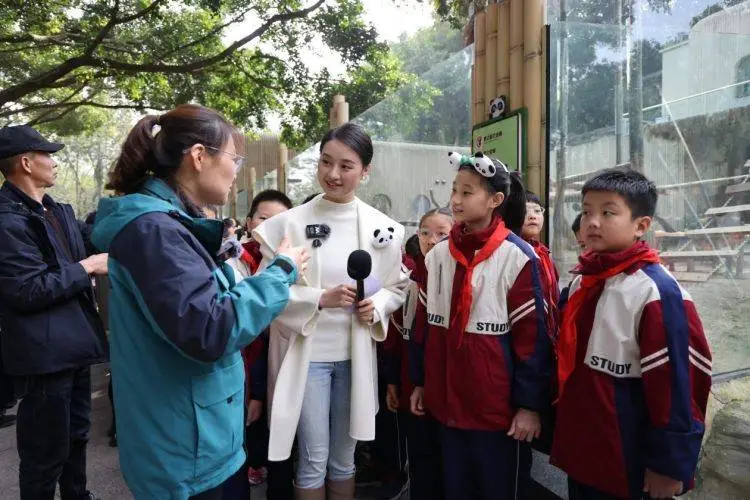 品味自然之灵，共筑熊猫保护梦：南岸区江南小学主题班会活动在重庆动物园举行  第5张