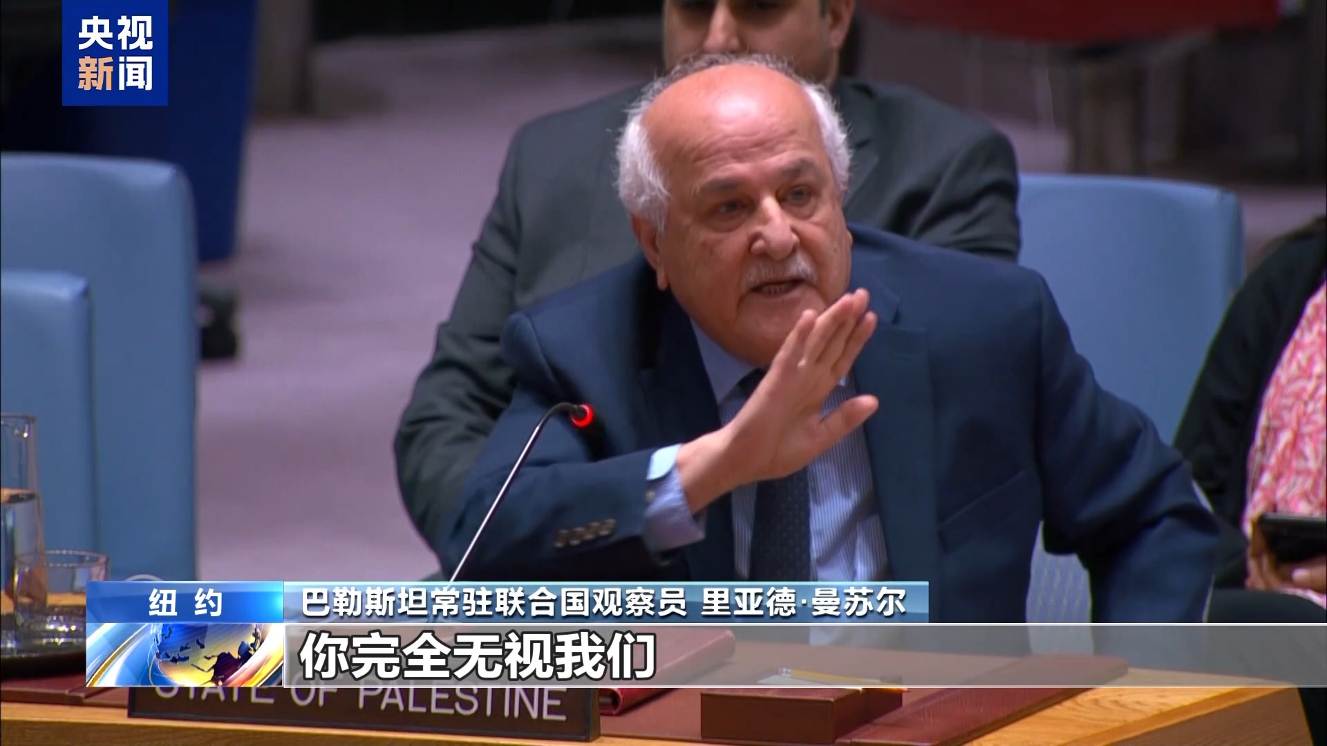 联合国总部直击：巴以问题安理会会议聚焦两国方案决议  第6张