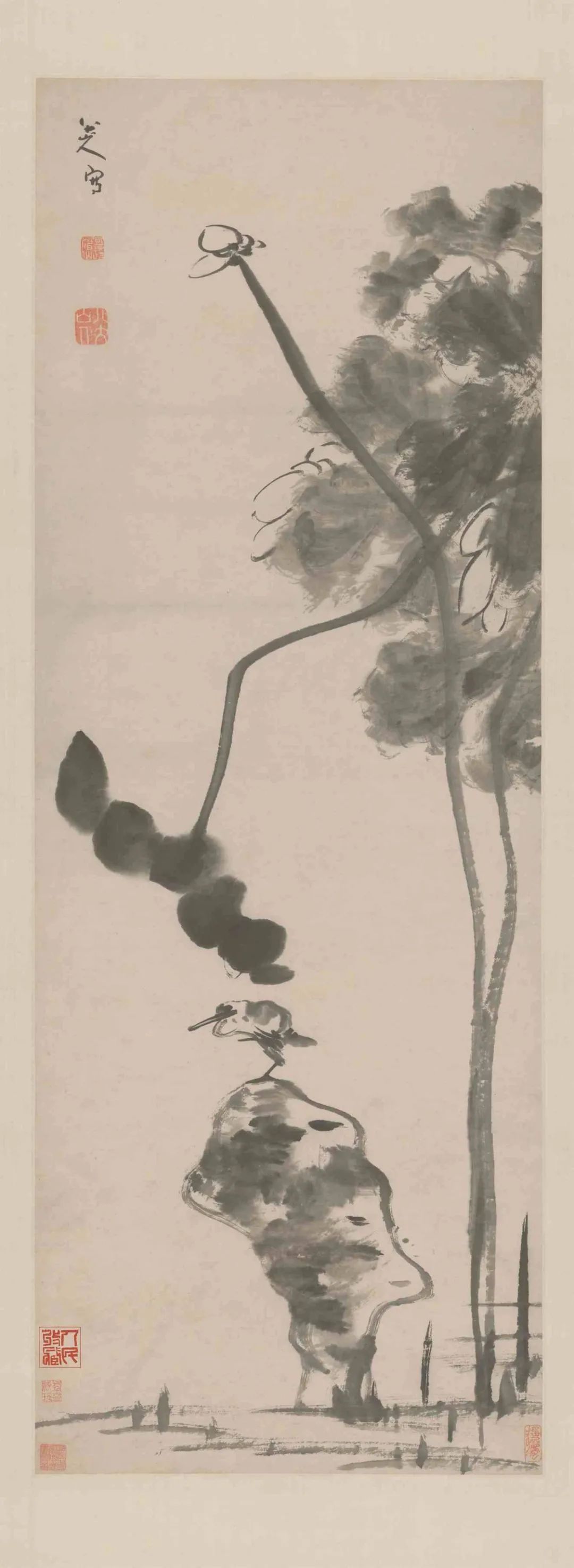 明末清初杰出画家八大山人数字水墨作品限量发行，再现名家书画艺术魅力  第9张