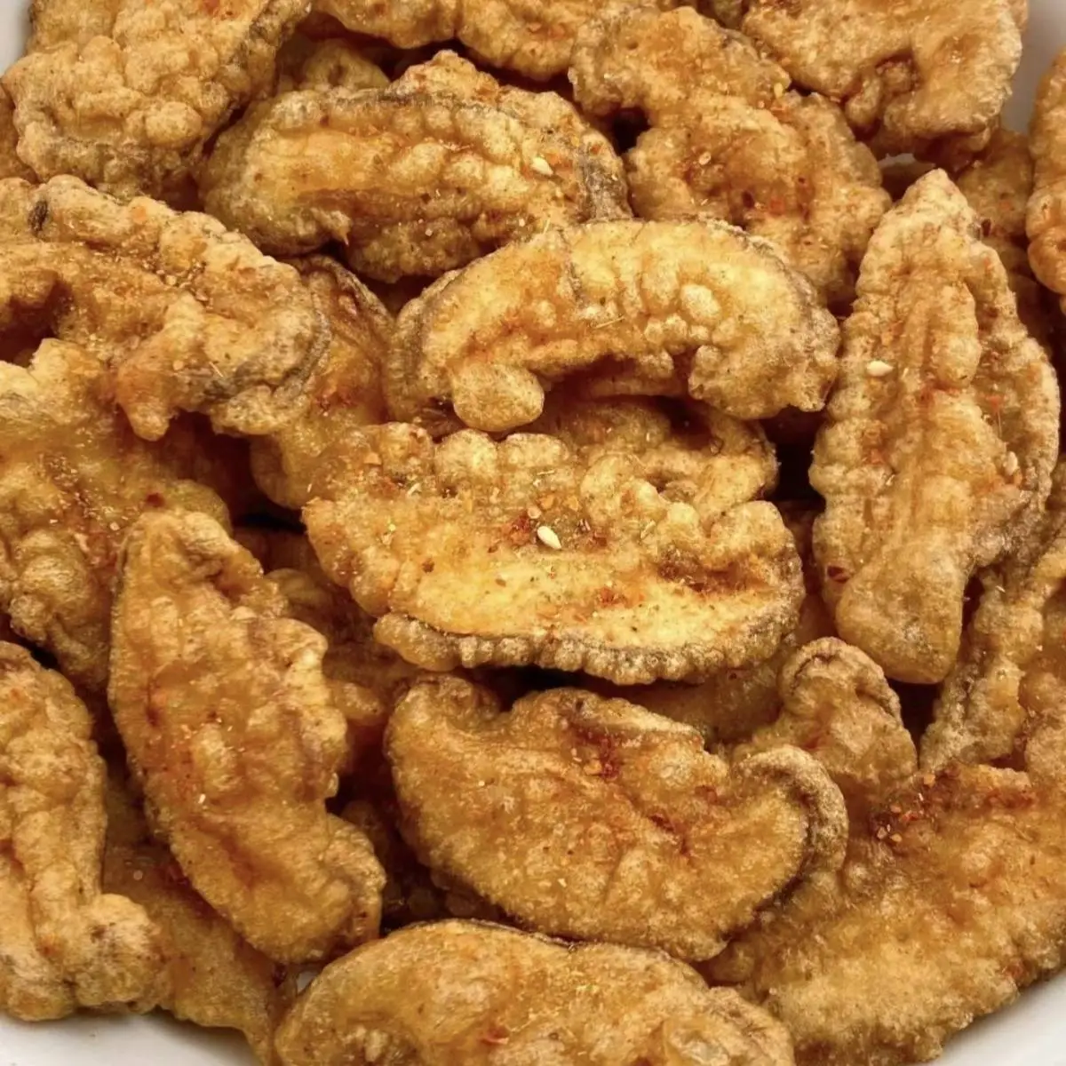 酥炸香菇：妈妈的味道，家的记忆，温馨家庭的味蕾与情感寄托  第1张