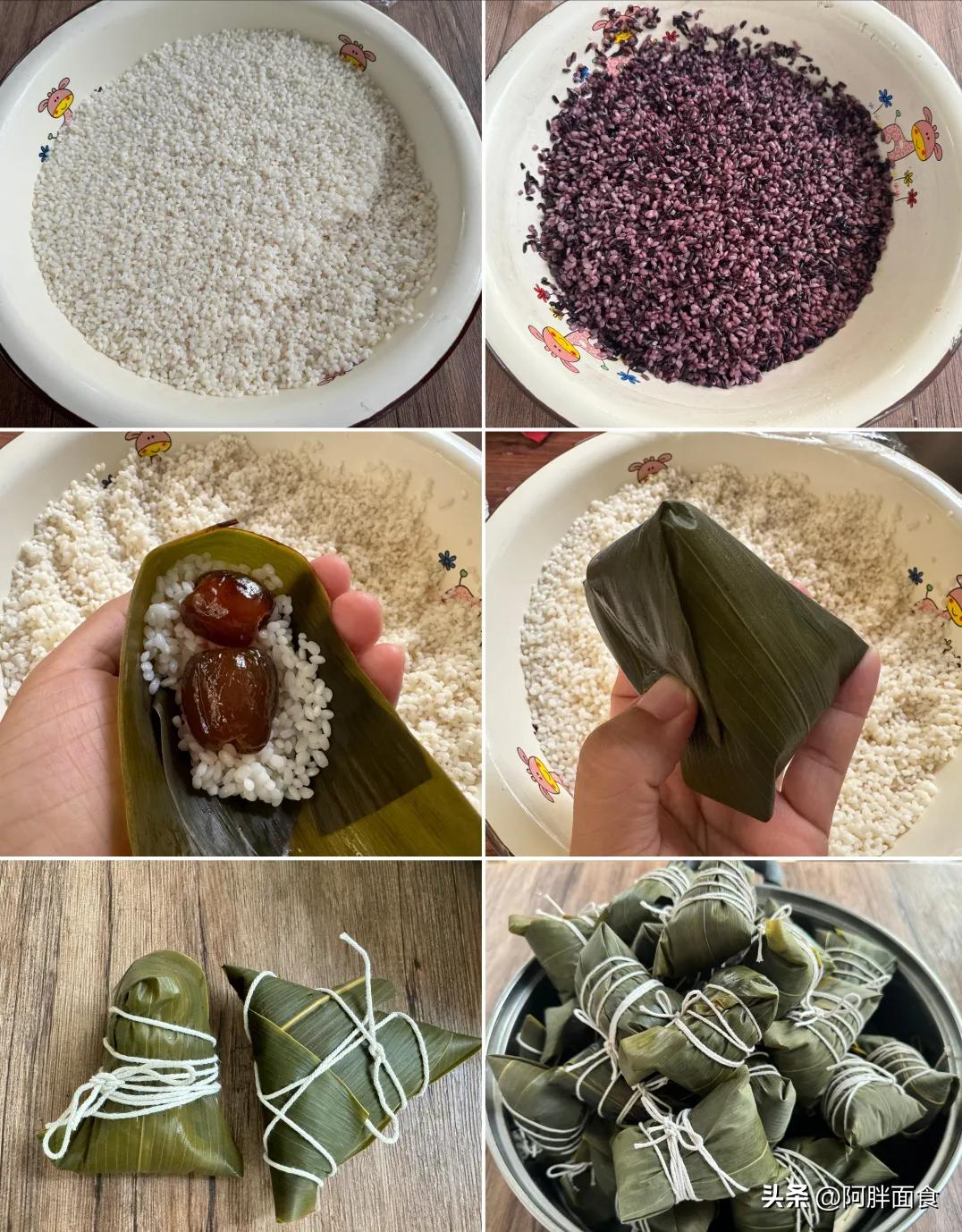 端午节与高考同庆，自家包粽子更香，干粽叶更原汁原味  第3张